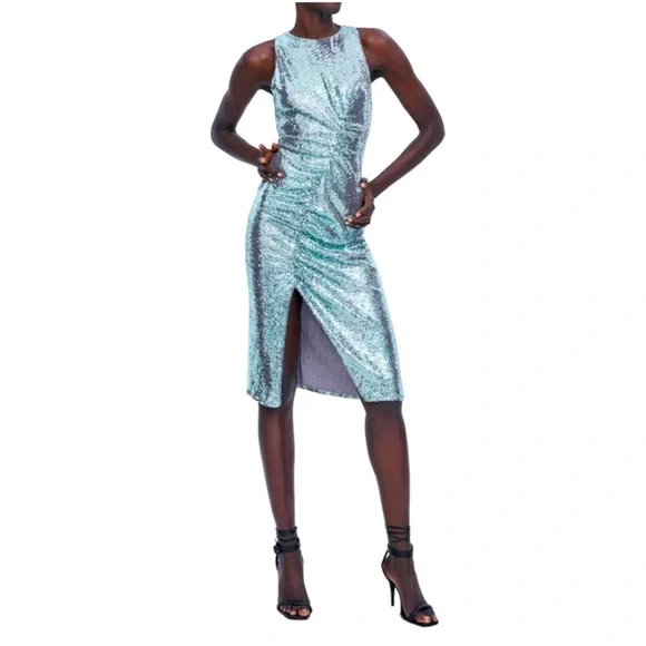 Zara sequins dress